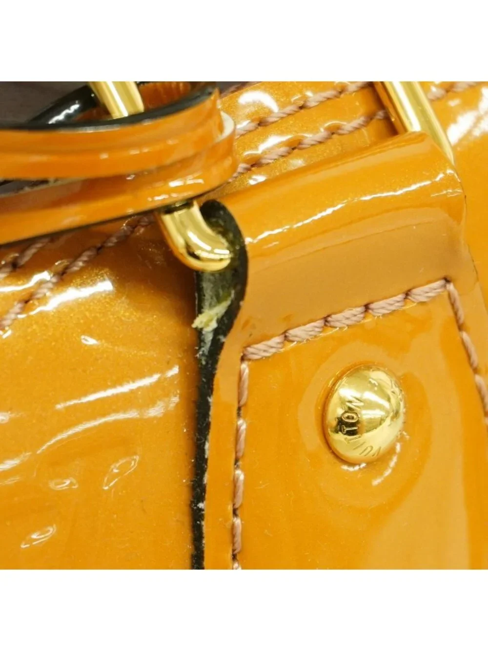 Louis Vuitton Handbag Vernis Alma BB Rose Vereur 2-Way